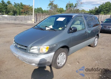 1999 Toyota Sienna Le из США, поврежденный, VIN 4T3ZF13CXXU092046